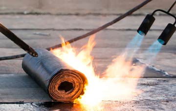 Roughsike asphalt flat roofing repairs